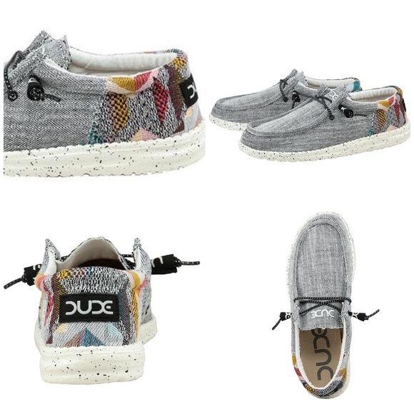 Hey Dude Canvas Wally Funk Etno Grey 